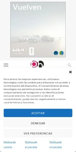 스폰서 기사용 스페인 매체 Ponferrada Hoy 사이트 미리보기