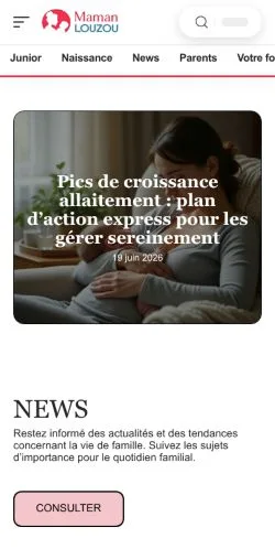 Anteprima del sito Maman Louzou, media di Francia per articoli sponsorizzati