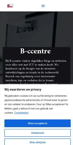 Podgląd witryny B-ccentre Blog, medium z kraju Belgia do artykułów sponsorowanych