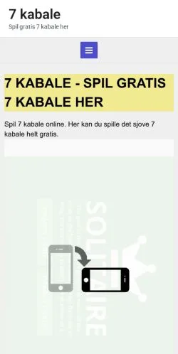 Anteprima del sito 7 Kabale, media di Danimarca per articoli sponsorizzati