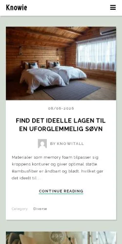 Forhåndsvisning af Knowie, medie fra Danmark til sponsorerede artikler