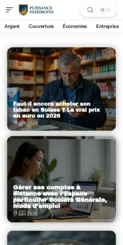 Anteprima del sito Puissance Patrimoine, media di Francia per articoli sponsorizzati