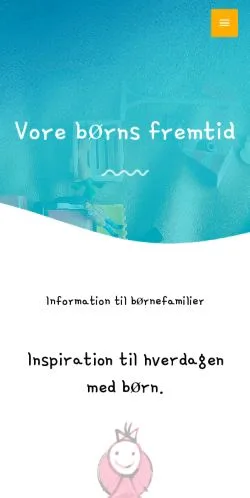 Podgląd witryny Vore Børns Fremtid, medium z kraju Dania do artykułów sponsorowanych