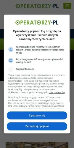 Forhåndsvisning af Operatorzy, medie fra Polen til sponsorerede artikler