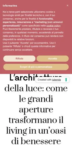 Anteprima del sito La Gatta sul Tetto Milano, media di Italia per articoli sponsorizzati