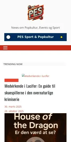 Forhåndsvisning af PES, medie fra Danmark til sponsorerede artikler