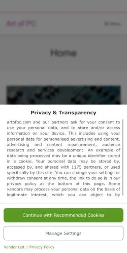 Forhåndsvisning af Artofpc, medie fra USA til sponsorerede artikler