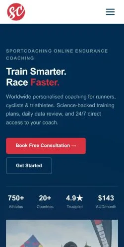 Anteprima del sito Sport Coaching, media di Stati Uniti per articoli sponsorizzati