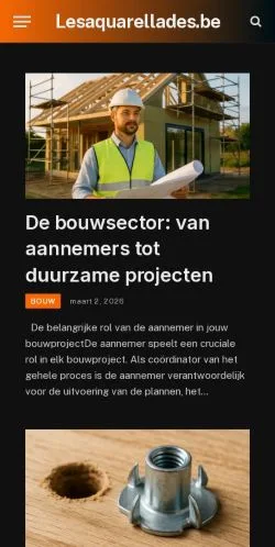 Anteprima del sito Lesaquarellades.be, media di Belgio per articoli sponsorizzati
