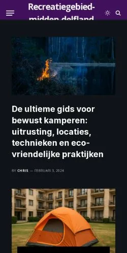 Vorschau der Website Recreatiegebied-midden-delfland, Medium aus Niederlande für gesponserte Artikel