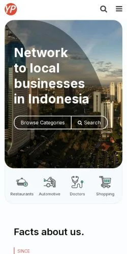 Anteprima del sito Indonesia Business Directory, media di Indonesia per articoli sponsorizzati