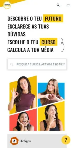 スポンサード記事向けのポルトガルメディア、Inspiring Futureのサイトプレビュー