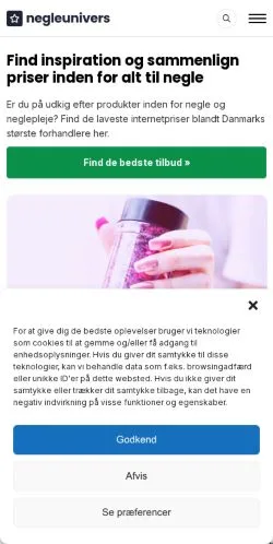 Anteprima del sito Negleunivers, media di Danimarca per articoli sponsorizzati