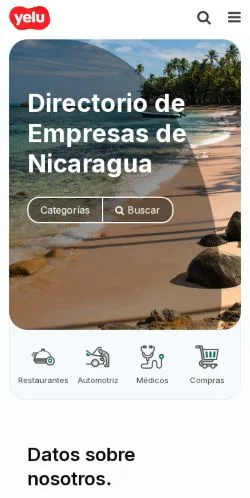 스폰서 기사용 스페인 매체 Directorio Verificado Nicaragua 사이트 미리보기