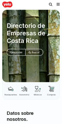 Anteprima del sito Yelu Negocios Verificados, media di Spagna per articoli sponsorizzati