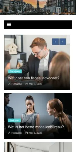 Podgląd witryny Toon Amsterdam, medium z kraju Holandia do artykułów sponsorowanych