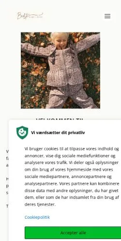 Anteprima del sito Bedstefamilieliv, media di Danimarca per articoli sponsorizzati
