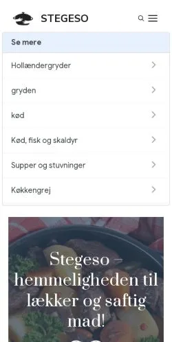 Voorbeeld van de site Stegeso, medium uit Denemarken voor gesponsorde artikelen