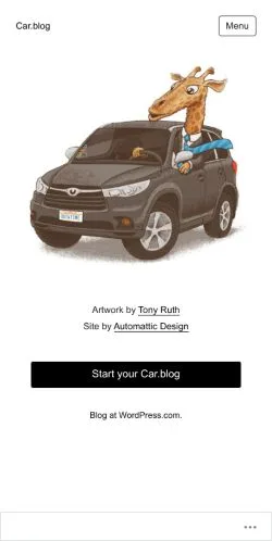 스폰서 기사용 미국 매체 Car 사이트 미리보기