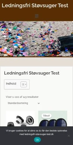 스폰서 기사용 덴마크 매체 ledningsfri-støvsuger-test 사이트 미리보기