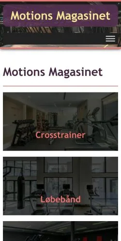 Podgląd witryny Motions Magasinet, medium z kraju Dania do artykułów sponsorowanych