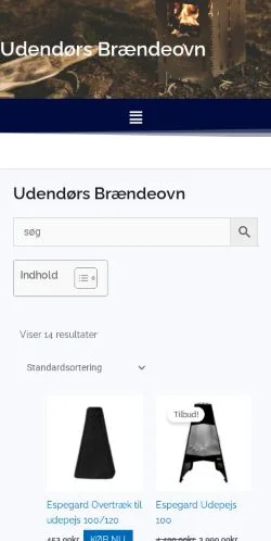 Anteprima del sito udendørs-brændeovn, media di Danimarca per articoli sponsorizzati