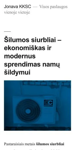 Anteprima del sito Jonava KKSC, media di Stati Uniti per articoli sponsorizzati