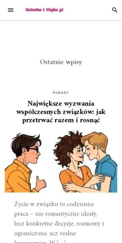 Anteprima del sito Dziecko i Ciąża, media di Polonia per articoli sponsorizzati