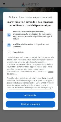 Forhåndsvisning af Marettimo, medie fra Italien til sponsorerede artikler