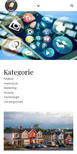 Podgląd witryny Rozwijaj Firmę, medium z kraju Polska do artykułów sponsorowanych