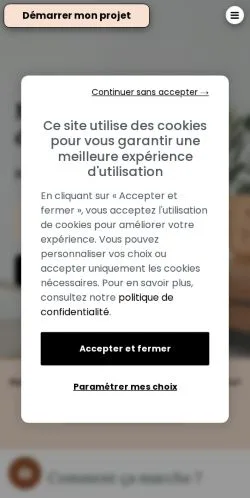 Anteprima del sito Pipcke, media di Francia per articoli sponsorizzati