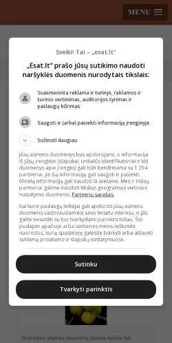Aperçu du site Esat, média de États-Unis pour articles sponsorisés