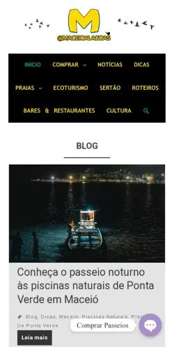 Anteprima del sito Inicio -, media di Brasile per articoli sponsorizzati