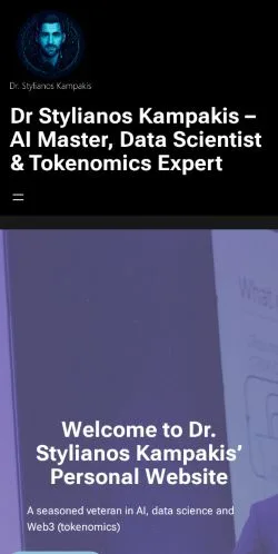 Aperçu du site Dr Stylianos Kampakis, média de États-Unis pour articles sponsorisés