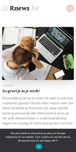 Podgląd witryny Rnews.be -, medium z kraju Belgia do artykułów sponsorowanych