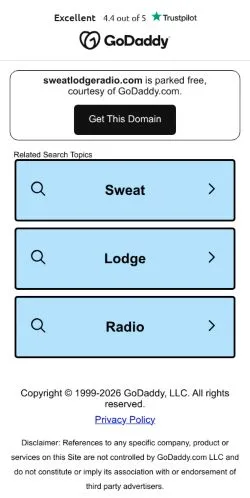 Anteprima del sito Sweat Lodge Radio, media di Stati Uniti per articoli sponsorizzati
