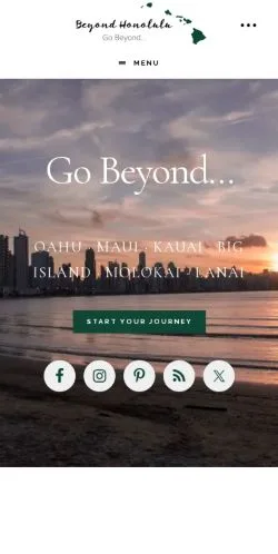 Förhandsvisning av webbplatsen Beyond Honolulu, medium i USA för sponsrade artiklar