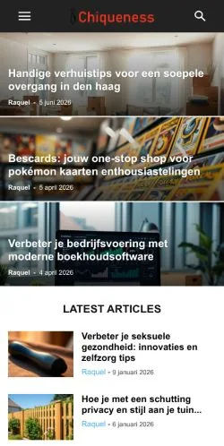 Forhåndsvisning af Chiqueness, medie fra Nederlandene til sponsorerede artikler