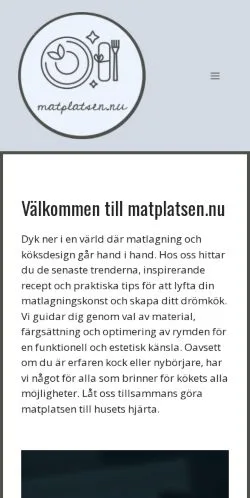Anteprima del sito Matplatsen, media di Svezia per articoli sponsorizzati