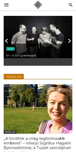 Vista previa del sitio f21, medio de Hungría para artículos patrocinados