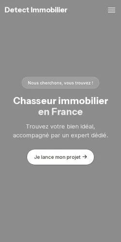 Anteprima del sito Detect Immobilier, media di Francia per articoli sponsorizzati