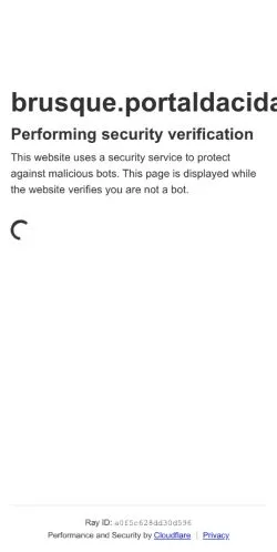 Anteprima del sito Portal da Cidade Brusque, media di Stati Uniti per articoli sponsorizzati