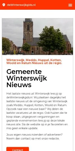 Anteprima del sito Winterswijk Laatste Nieuws, media di Paesi Bassi per articoli sponsorizzati