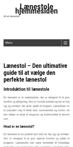 Anteprima del sito Lænestol, media di Stati Uniti per articoli sponsorizzati
