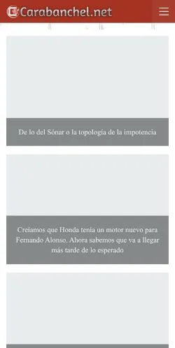 Anteprima del sito Carabanchel Net, media di Spagna per articoli sponsorizzati