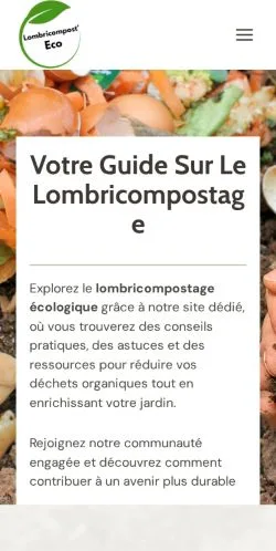 Podgląd witryny Lombricomposteur Eco, medium z kraju Francja do artykułów sponsorowanych
