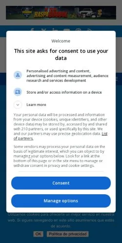 Anteprima del sito La República EC, media di Spagna per articoli sponsorizzati