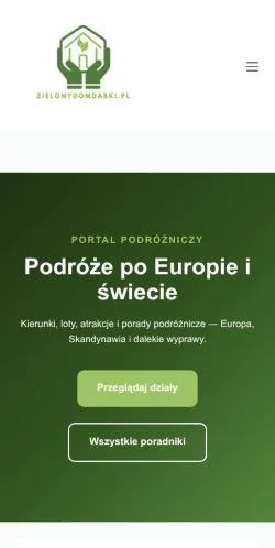 Anteprima del sito Zielony Dom Dabki, media di Polonia per articoli sponsorizzati