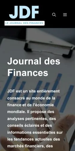 스폰서 기사용 프랑스 매체 JDF 사이트 미리보기