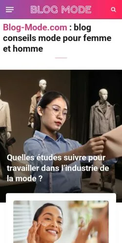 Vorschau der Website Blog-Mode, Medium aus Frankreich für gesponserte Artikel